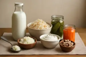 Cibi fermentati per la salute metabolica: il ruolo del kefir e degli alimenti probiotici nella dieta quotidiana