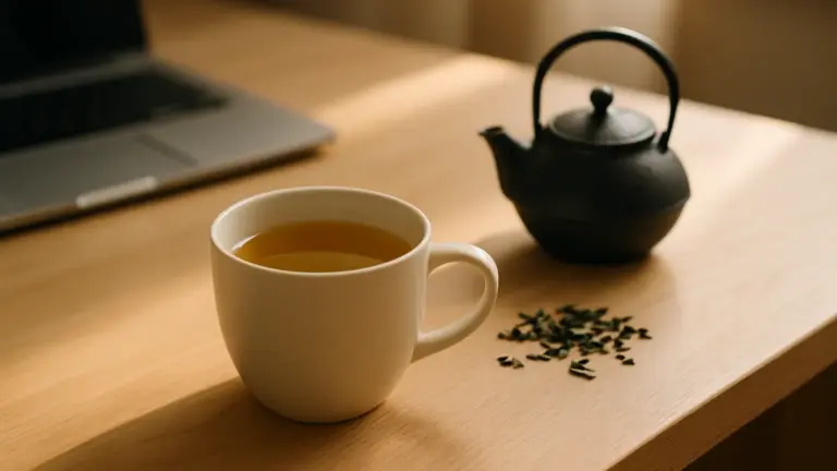 Tè verde al posto del terzo caffè: cosa cambia nel pomeriggio